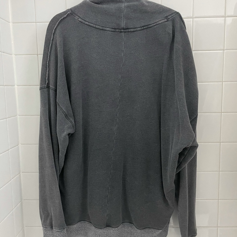 Free People cowl neck sweatshirt - Picture 3 of 5